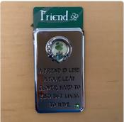 Clover Metal Magnet - Friend Claddagh