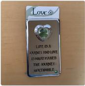 Clover Metal Magnet - Love Heart