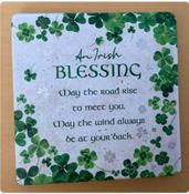Coaster - Clover Stone Effect Blessing