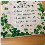 Coaster - Clover Stone Effect Luck image