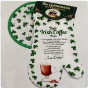 Connemara Kitchenware - Irish Coffee Oven Mitt &amp;amp; Pot Holder image