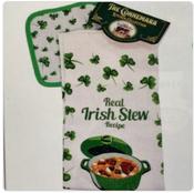Connemara Kitchenware - Irish Stew Tea Towel &amp;amp; Pot Holder