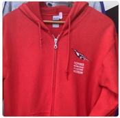 Foynes Museum Hoodie - Red - S