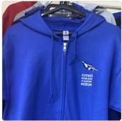 Foynes Museum Hoodie - Royal Blue S