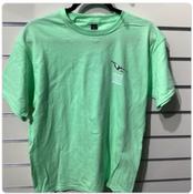 Foynes Museum Logo Kids Tee Shirt - Mint Green - L image