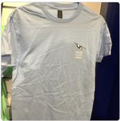 Foynes Museum Logo Tee Shirt - Light Blue - XL image