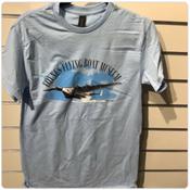 Foynes Museum Tee Shirt - Yankee Clipper Light Blue - L image