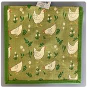 Jute Bag - Hens