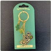 Keyring - Vintage Ireland Script Charm