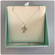Knight &amp;amp; Day - Mother of Pearl Cross Pendant