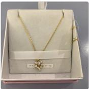 Knight &amp;amp; Day - Pink Box Crystal Drop Pendant
