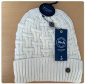 Man of Aran - Basket Weave Natural Beanie
