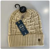 MOA - Basket Weave Cuff Beanie Oatmeal image