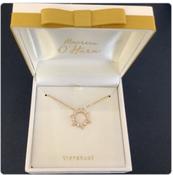 Maureen O’Hara Jewellery - Circle CZ Pendant Gold image