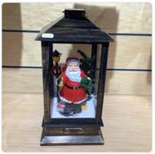 Santa Snow Lantern image