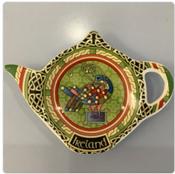Teabag Holder - Celtic Peacock image