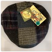 The Quiet Man Navy Patchwork Cap - S image