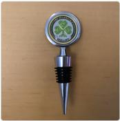 Wine Stopper - Celtic Shamrock image