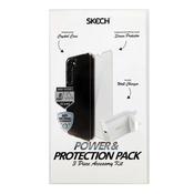 SKECH Galaxy S23 Bundle Pack Clear Case + Screen Protector + 25W PD 3 PIN Charger