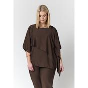 STUDIO Brown Athena blouse
