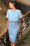 HABELLA Sky Bue Lace Dress