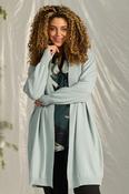 ZHENZI Mint Green Kogle Cardigan