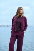 SUNDAY Prune Cardigan
