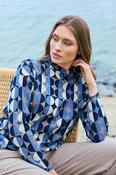 SUNDAY Geometric Print Sweater.Colours available.