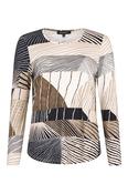 SUNDAY Stripe Top.Colours available. image