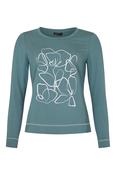 I'CONA Silver Print Top.Colours available.