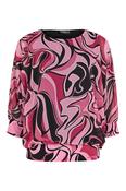 HABELLA Pink Chiffon Top image