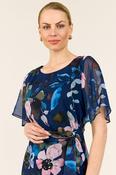 MOLLY JO Blue Floral Dress image