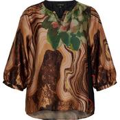 NO 1 BY OX Loose V Neck Top image