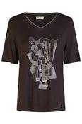 LEBEK Abstract Print Top.Colours available. image
