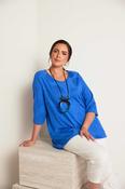 ORA Royal Scooped Neck Top image