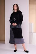 ORA Jaquard A line Skirt image