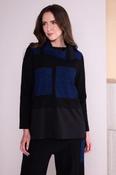 ORA Jaquard Crinkle Top