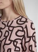 RABE Pink Link Print Top image