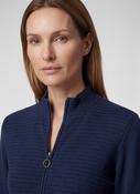 RABE Navy Ribbed Cardigan image