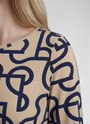 RABE Beige Abstract Top image
