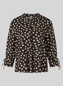 RABE Cafe Noir Polka Dot Blouse image