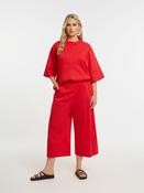 MAT Red Capri Trousers