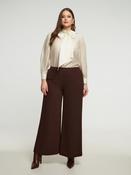 MAT Brown Wide Leg Trouser