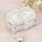 Personalised Small Antique Trinket Box - ForYou.ie image