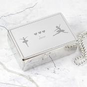 Personalised Ballerina Rectangular Jewellery Box - ForYou.ie
