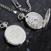 Personalised Formal Pocket Fob Watch - ForYou.ie image