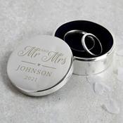 Personalised Mr &amp; Mrs Ring Box - ForYou.ie