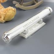 Personalised Free Text Silver Plated Certificate Holder - ForYou.ie