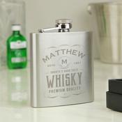 Personalised Whisky Hip Flask - ForYou.ie