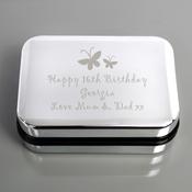 Personalised Butterfly Motif Necklace Gift Box - ForYou.ie